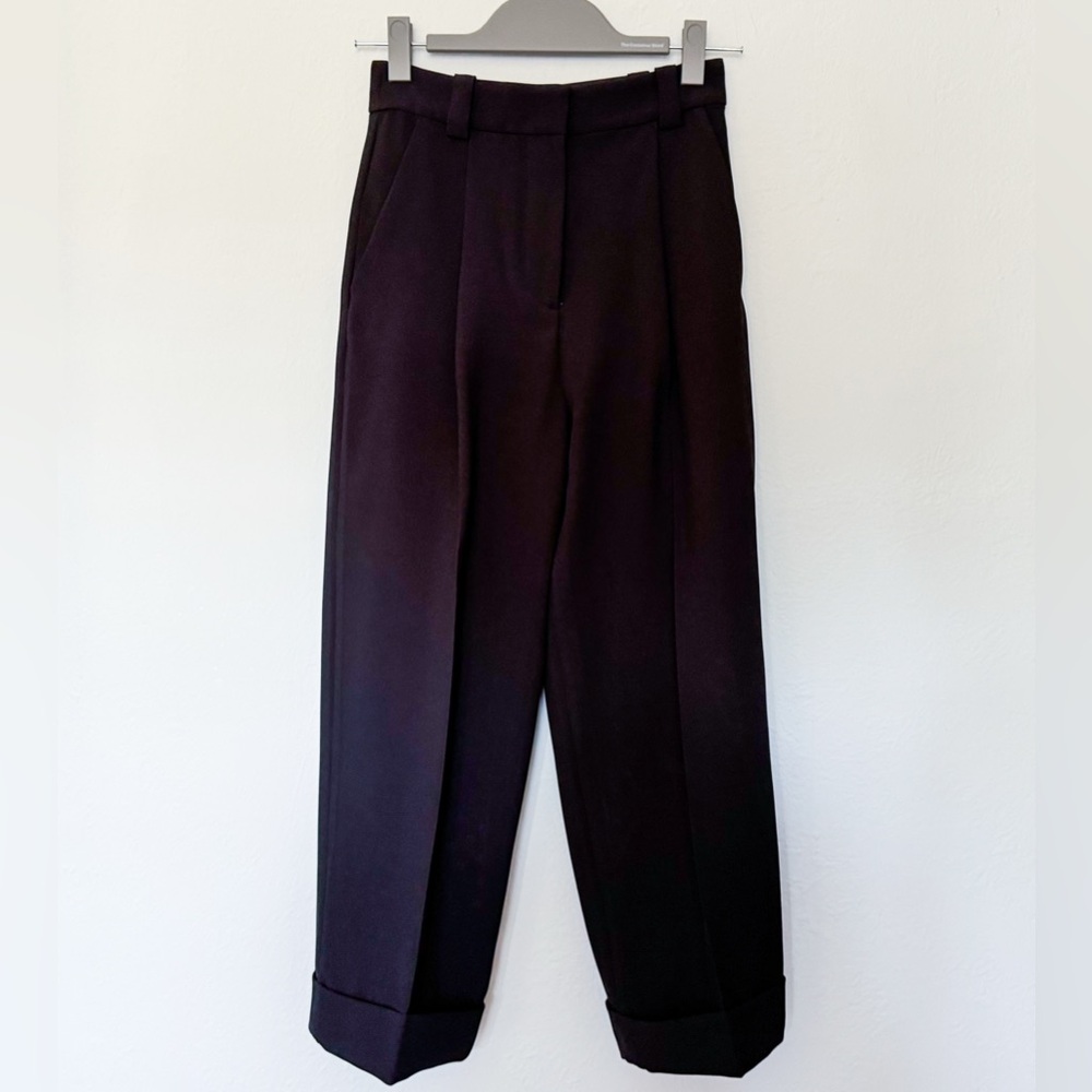 & Other Stories Black Dress Pants High-Waisted Tailored
